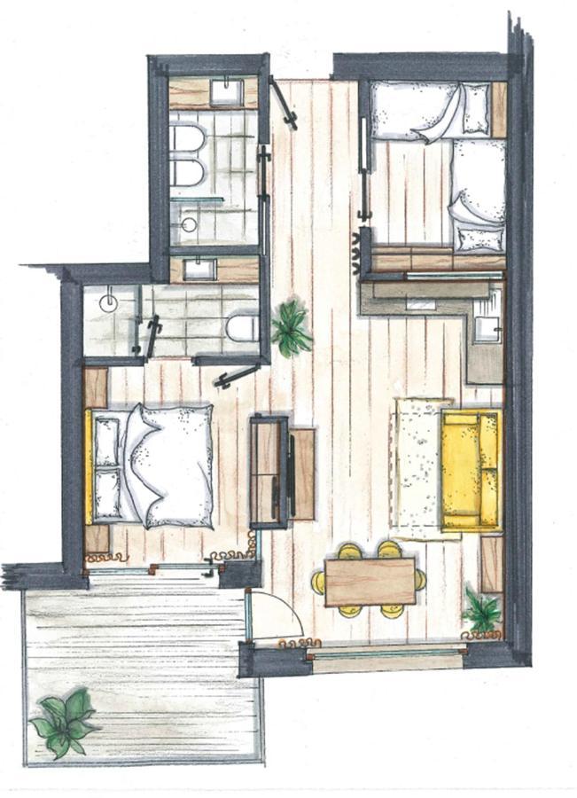 Gerharts Premium City Living - Center Of Brixen With Free Parking And Brixencard Екстериор снимка